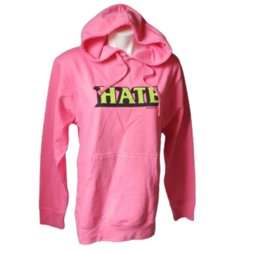 Anti Social Social Club Pink Hate hoodie sweatshirt